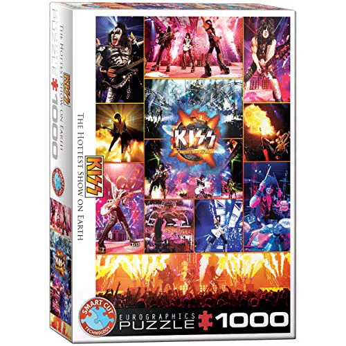 KISS Eurographics Puzzle - Das heißeste Show-Erlebnis, 48x68cm