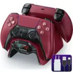 PS5 Controller Ladestation mit Schnelllade-Funktion und LED-Anzeige