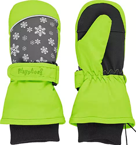 Handschuhe mit Schneeflockenmuster