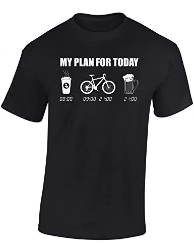 Fahrrad T-Shirt Herren - Sportliches Fun Shirt für Männer