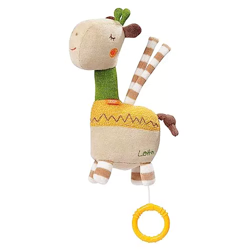 Spieluhr Giraffe - Kuscheltier mit Einschlafmelodie für Babys & Kinder