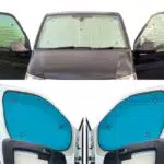 Ford Transit Fensterrollo-Set für Frontscheiben, Aqua - Thermisch & Reversibel