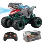 FENYW Ferngesteuertes Monster Truck RC Auto mit LED-Leuchten - Spielzeug für Kinder