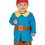 Kleinkind Zwergenkostüm Baby, Unisex, bunt - Größe 12-24 Monate