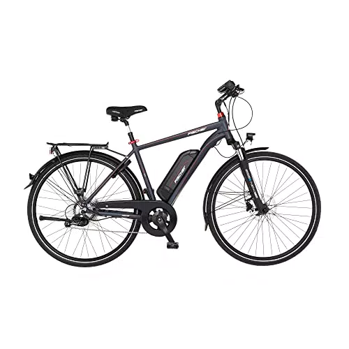 Fischer VIATOR 2.0 Elektrofahrrad für Herren, RH 50 cm, Hinterradmotor 45 Nm, 48 V Akku