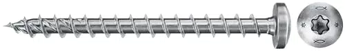 Fischer PowerFast II PTF 4,5 x 40 Spanplattenschraube mit Vollgewinde und Pan Head
