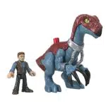 Fisher-Price Imaginext Jurassic World Therizinosaurus Dinosaurier & Owen Figurenset