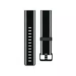 Fitbit Versa Lite Gewebe Hybrid Armband - Schwarz/Grau