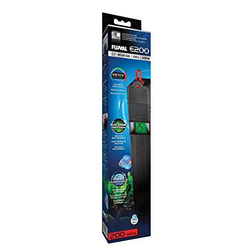 Fluval E-Heizer, Aquarienheizer, für Aquarien bis 60l