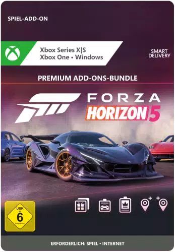 Forza Horizon 5: Premium Add-Ons Bundle, Xbox & Windows 10/11 - Download Code