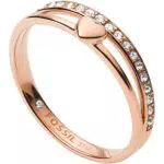Fossil Ring Für Frauen Vintage Glitz, Länge: 21, 5 X 20 X 6 Rose Gold Edelstahl Ring
