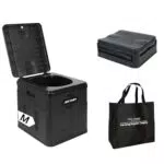 Campingtoilette Mobile trenntoilette klappbar kompakt für Erwachsene und Kinder - Outdoor Camping, Wandern, Angeln, Reisen