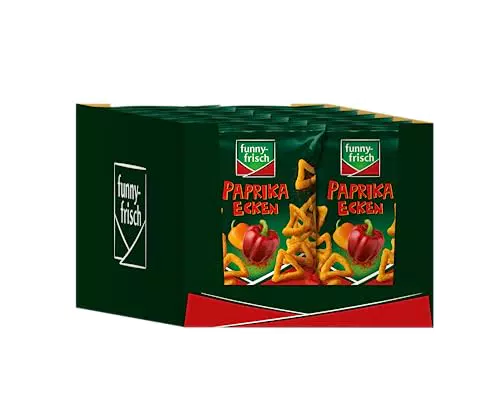 Funny-Frisch Paprika Ecken - Knusprige Snack Chips