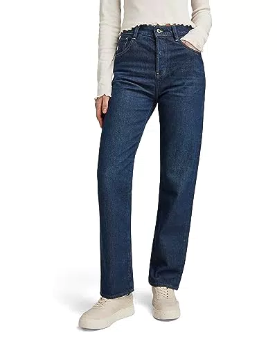 G-STAR RAW Damen Viktoria High Straight Jeans