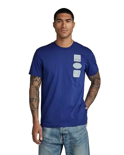 G-STAR RAW Herren Multi Badge T-Shirt