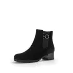 Gabor Damen Chelsea Boots mit Wechselfußbett und Best Fitting, flache Stiefeletten in Schwarz - 5.5 UK