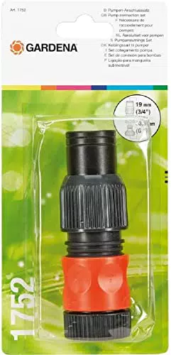 Gardena Profi-System Pumpen-Anschlusssatz: Schlauchkupplung für 19 mm Schläuche