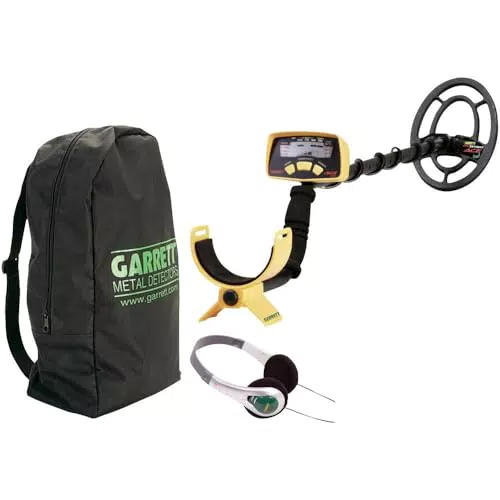 Garrett ACE 150 Metalldetektor - Suchtiefe bis zu 120cm - LCD Anzeige, akustische Signale