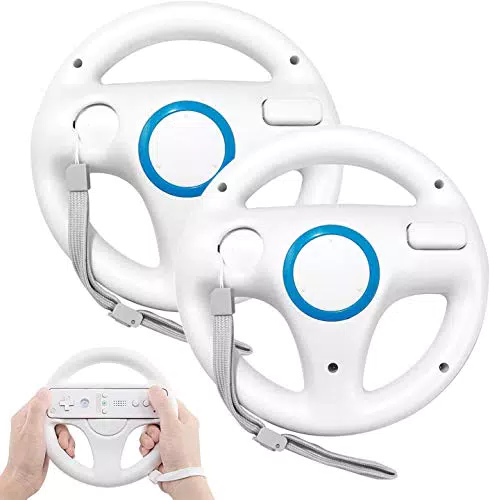 Wii Lenkrad für Mario Kart und Nintendo Wii Remote Game - Racing Wheel Set