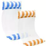 Aufblasbare Wasserhängematte für Pool Loungesessel - Schwimmbett 4-in-1