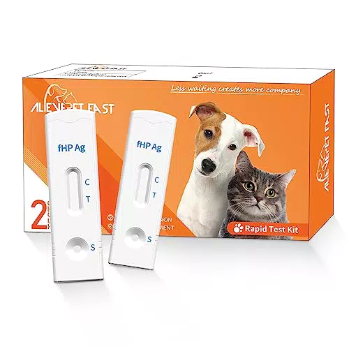 AlievePet Helicobacter Pylori Schnelltest für Hunde und Katzen - Testgerät für Selbsttest