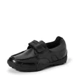 Geox Jungen J W.snake Moc B Mokassins, Schwarz