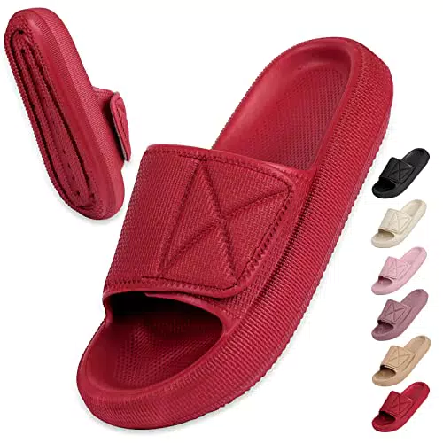 Massage Hausschuhe Geweo Bubble für Herren und Damen - Rutschfeste Strand Sandalen