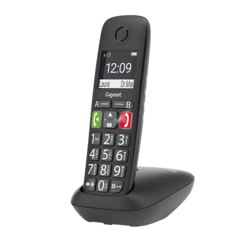 Gigaset E290 Duo - 2 Schnurlose Senioren-Telefone ohne Anrufbeantworter - großen Tasten
