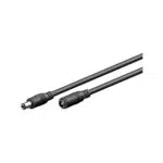 Goobay DC Verlängerungskabel 5,5mm x 2,1mm - 10m für WLAN Repeater, Router, Überwachungskamera