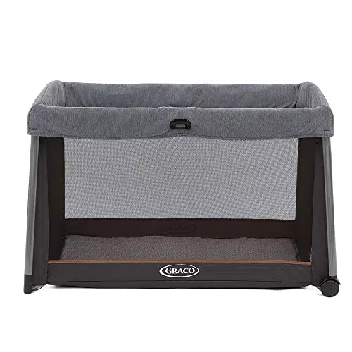 Graco FoldLite™ Reisebett - Zusammenklappbares Reisebett für Babys und Kleinkinder bis 3 Jahre