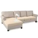 Granbest Premium Sektionssofa Sitzkissen Abdeckung für L-förmige Sofas - Wasserabweisend