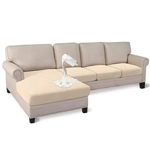 Granbest Premium Sektionssofa Sitzkissen Abdeckung für L-förmige Sofas - Wasserabweisend