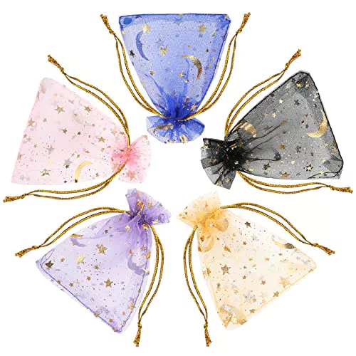 Organza Geschenktüten mit Kordelzug für Geschenke und Schmuck