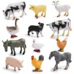 Bauernhof Tierfiguren Spielzeug - Tier Themed Party Supplies für Ostereierfüller