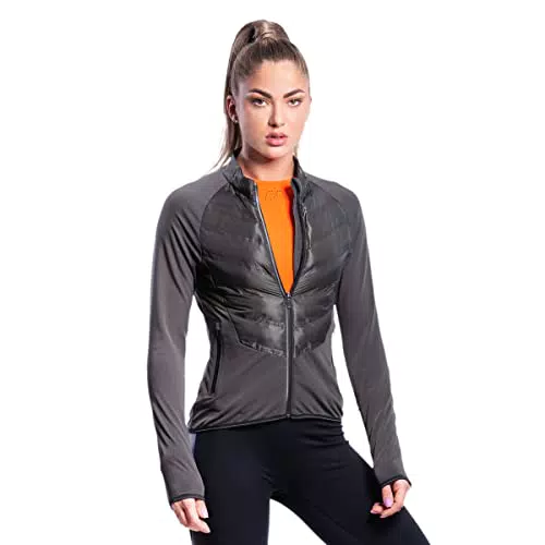 GYM AESTHETICS, Ultrasonic 2.0 Trainingsjacke Atmungsaktiv Running Hybrid Jacke Für Frauen Damen