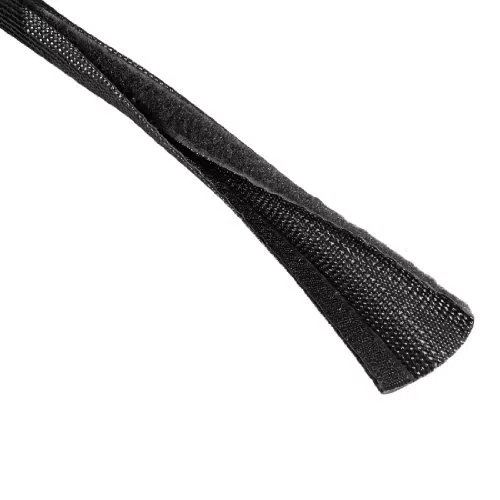 Hama Kabelschlauch "Easy Flexwrap" - Schwarzer Gewebeschlauch 1,8m