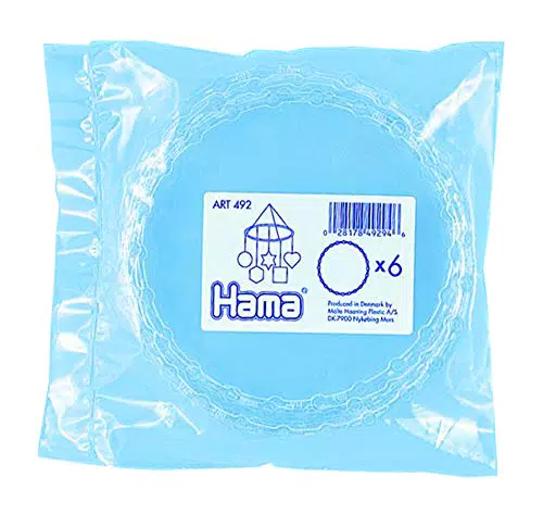 Hama Perlen Mobile Ring mit Durchmesser 18 cm für Motive aus Bügelperlen