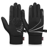 Ruixue Handschuhe Kinder Winter Warme Winterhandschuhe - Kids Anti-Rutsch Winddicht Laufhandschuhe Fahrradhandschuhe Fleece Wasserabweisend