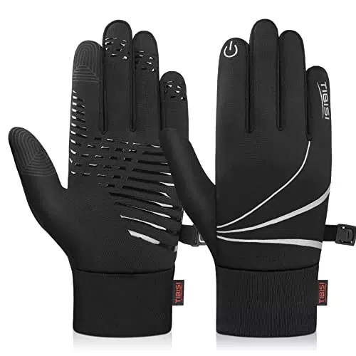 Ruixue Handschuhe Kinder Winter Warme Winterhandschuhe - Kids Anti-Rutsch Winddicht Laufhandschuhe Fahrradhandschuhe Fleece Wasserabweisend