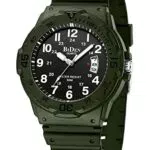 HANPOSH Herren Uhr Männer Analog Quarz Uhr 50M wasserdichte Armbanduhren mit Datum Casual Designer Uhr für Silikon Armband