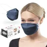 FFP2 Atemschutzmasken mit Hinterkopfband | Made in Germany | Filtereffizienz 99,5% | Atmungsaktiv - OEKO TEX