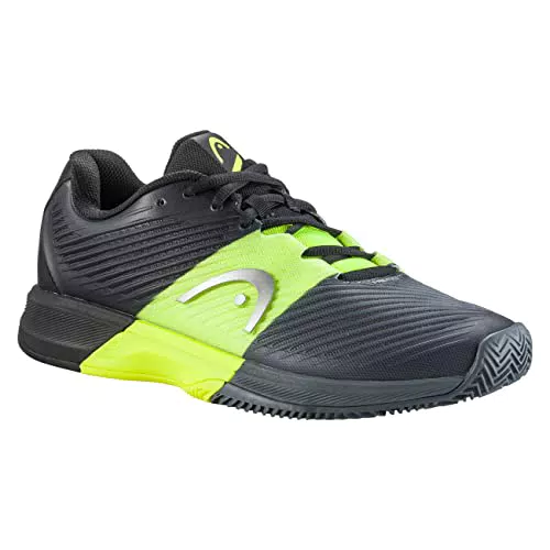 HEAD Herren Tennisschuh Revolt Pro 4.0 Clay - Schwarz/Gelb