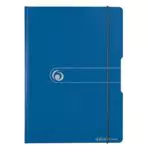 Herlitz Klemmbrettmappe A4 - Praktische Schreibmappe in Blau