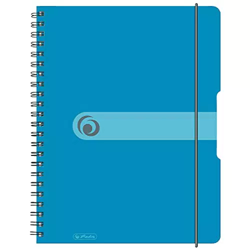 "Herlitz Spiralblock A4 to go aus holzfreiem Papier"