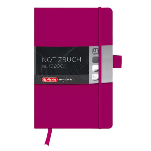 Herlitz 11368974 Notizbuch my.book Classic A5, 96 Blatt