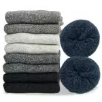Herren Thermosocken von Hocerlu - Warme Wintersocken mit Vollfrottee Innenfutter
