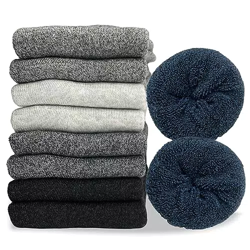 Herren Thermosocken von Hocerlu - Warme Wintersocken mit Vollfrottee Innenfutter