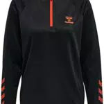 Hummel Damen Multisport Sweatshirt mit kurzem Reißverschluss