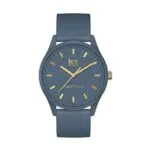 Ice-Watch Solar Armbanduhr für Damen - Blau mit Silikonarmband
