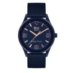 Ice-Watch Herrenuhr mit Silikonarmband - Blau - Solarbetrieben